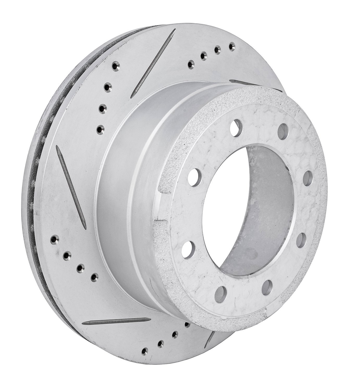 JX-Series Drilled & Slotted Rotor Fits Select Ford F250 Super Duty & F350 Super Duty [Left/Driver Side Rear]