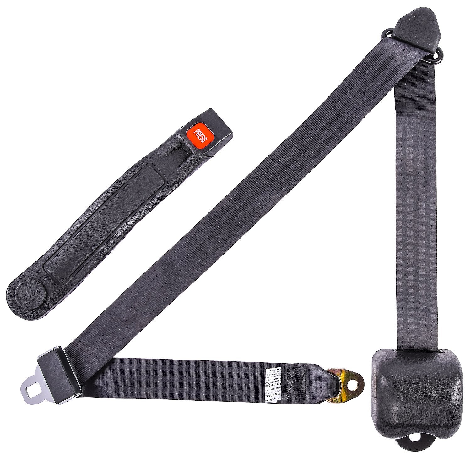 C10 Lap Seat Belt 2-Point 60 With GM Standard Buckle Chevrolet