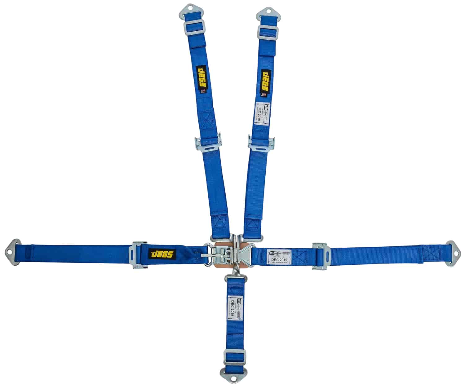 Ultra Series 5-Point Harness w/Latch & Link for Jr Dragster [Blue]