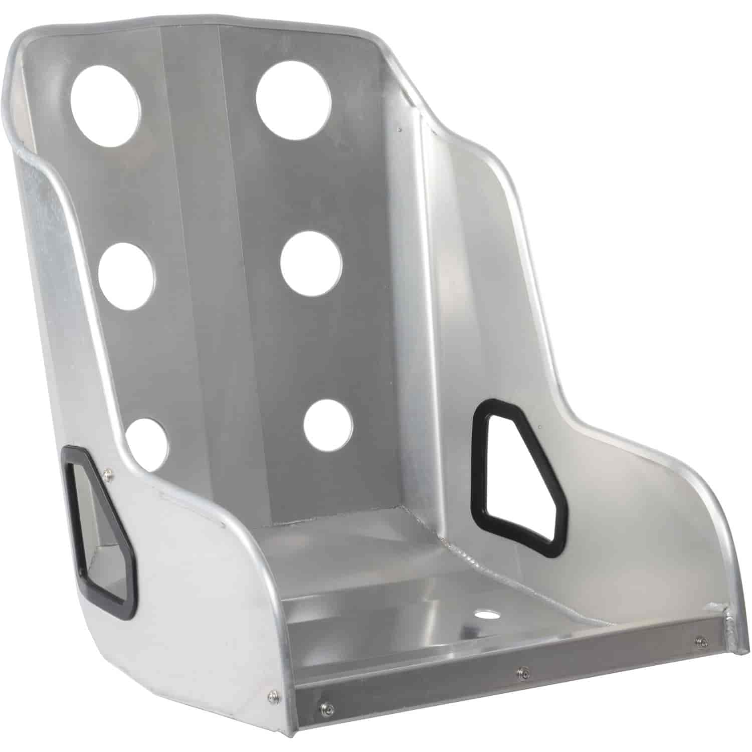 JEGS 702270: Bomber Seat 18 in. Natural Aluminum - JEGS