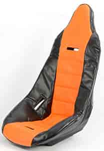 Pro High Back Vinyl Seat Cover Orange with