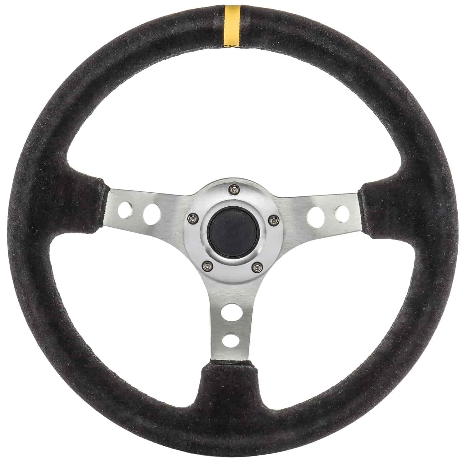 Aluminum Racing Steering Wheel, 13 1/2 in. Diameter,
