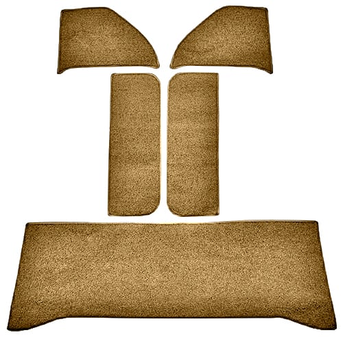 Molded Loop Accessory Carpet Fits Select 1960-1963 GMC Trucks, 1960-1966 Chevrolet Trucks [Fawn/Sandalwood]