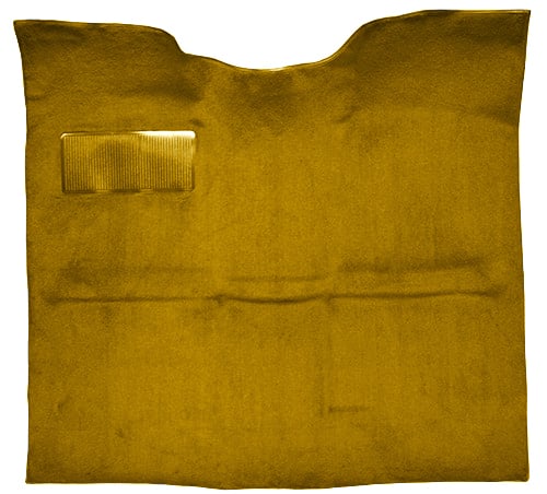 Molded Loop Carpet for 1967-1972 GM C Series Regular Cab Trucks w/o Gas Tank in Cab [Mass Backing, Gold]