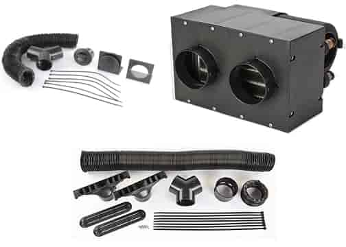 JEGS Auxiliary Heater and Duct Kit [260 CFM, 28,000 BTU]