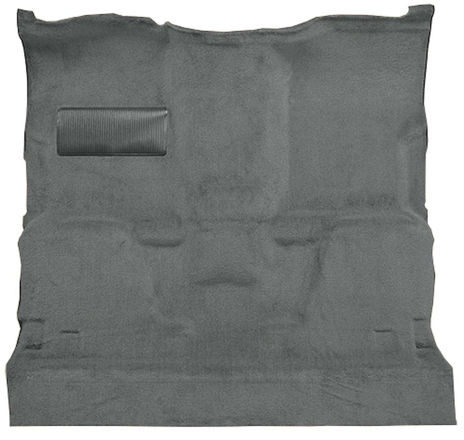 Molded Cut Pile Carpet for 1987 Chevrolet/GMC R Series Truck [OE-Style Jute Backing, 1-Piece, Dove Gray]