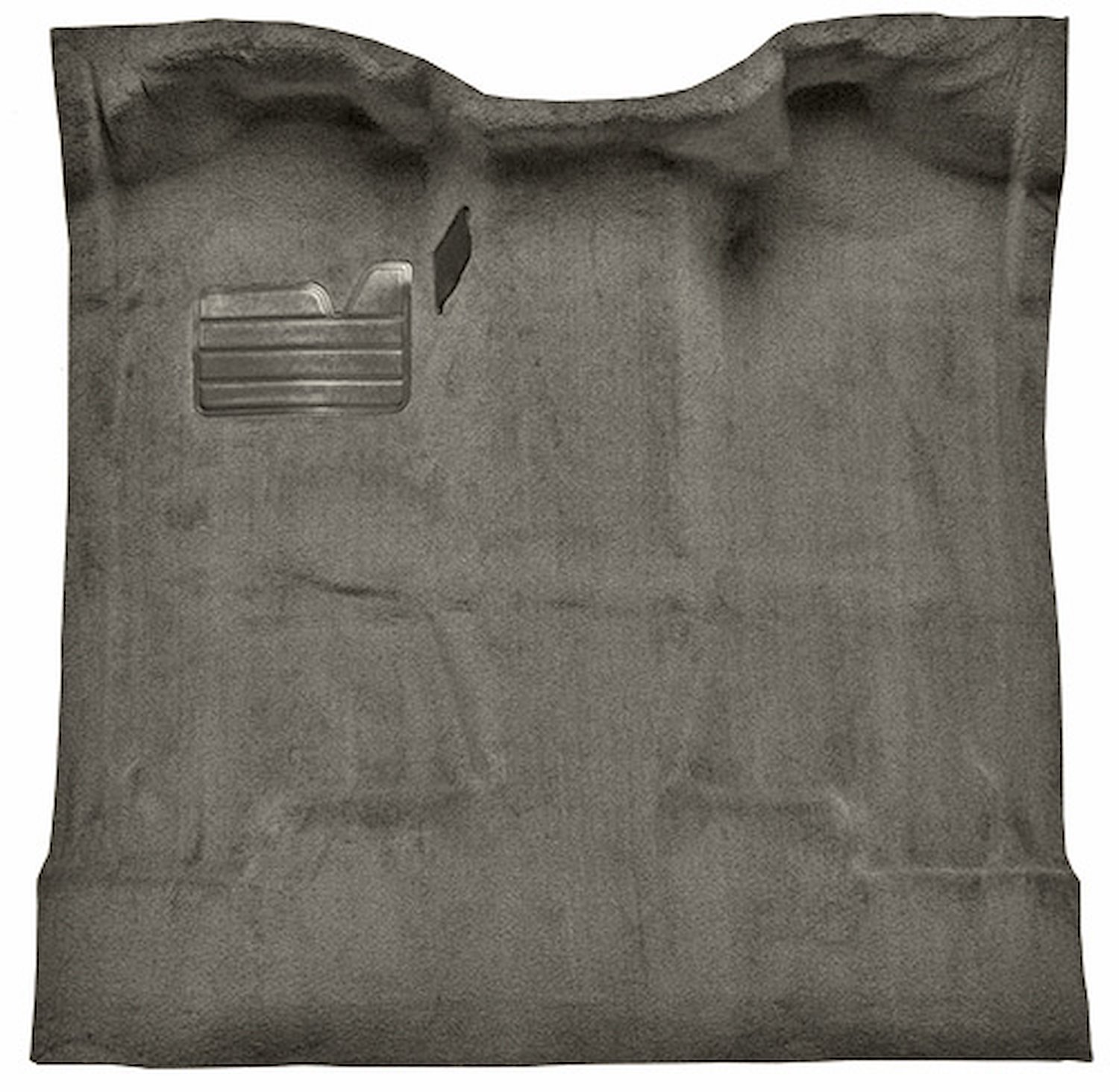 Molded Cut Pile Carpet for 1988-2002 Chevrolet/GMC C/K Series Trucks [Jute Backing, Regular Cab, 1-Piece, Medium Gray/Pewter]