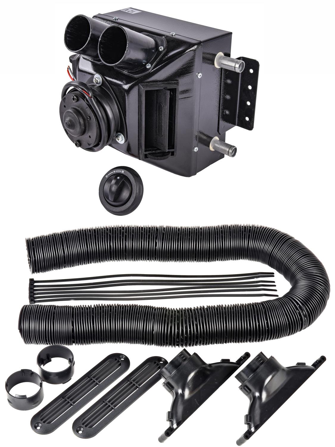 JEGS Auxiliary Heater and Duct Kit [260 CFM, 28,000 BTU]