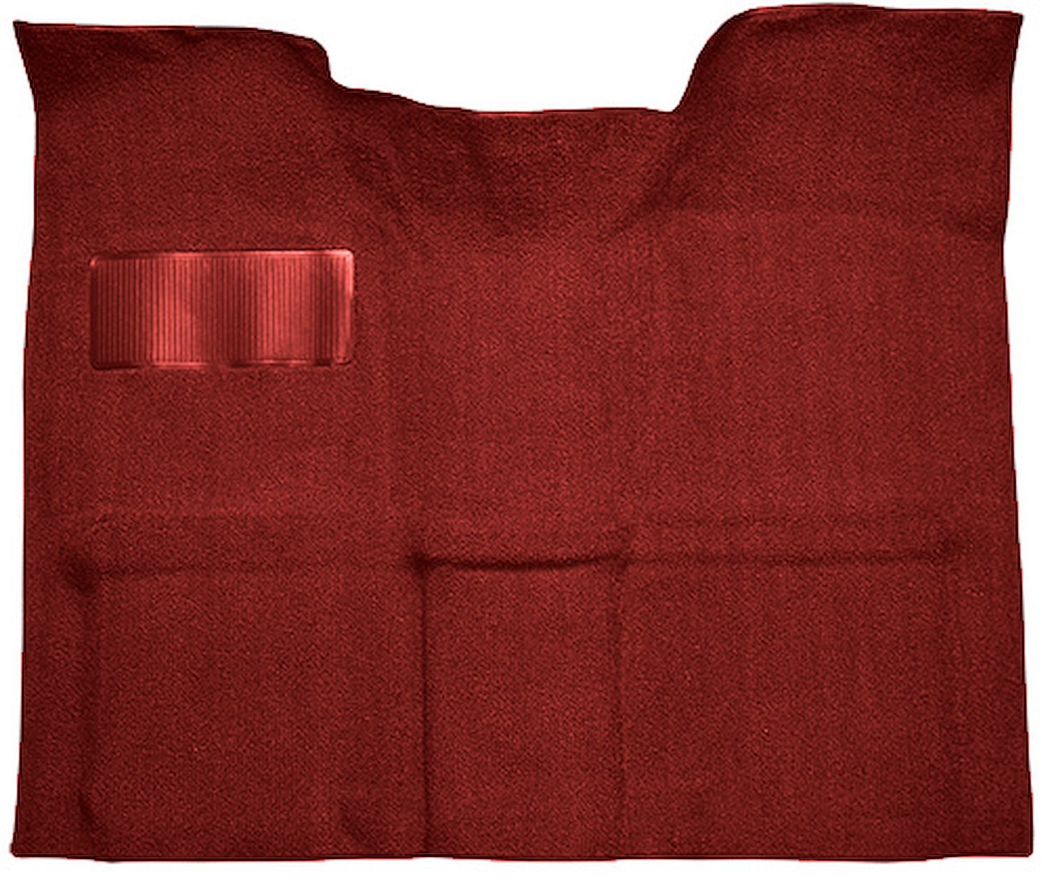 Molded Loop Carpet for 1969-1972 Chevrolet Blazer, 1970-1972 GMC Jimmy [Mass Backing, 1-Piece, 2WD, Red]