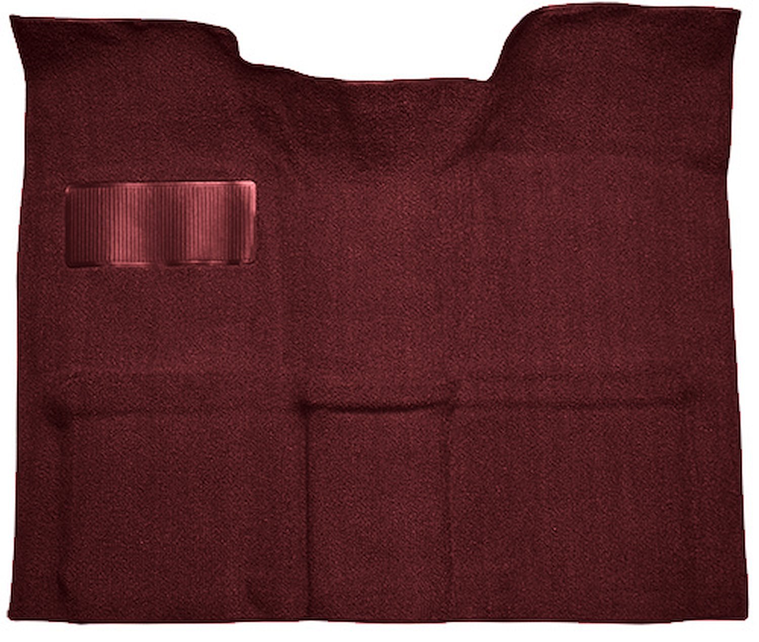 Molded Loop Carpet for 1969-1972 Chevrolet Blazer, 1970-1972 GMC Jimmy [Mass Backing, 1-Piece, 2WD, Maroon]