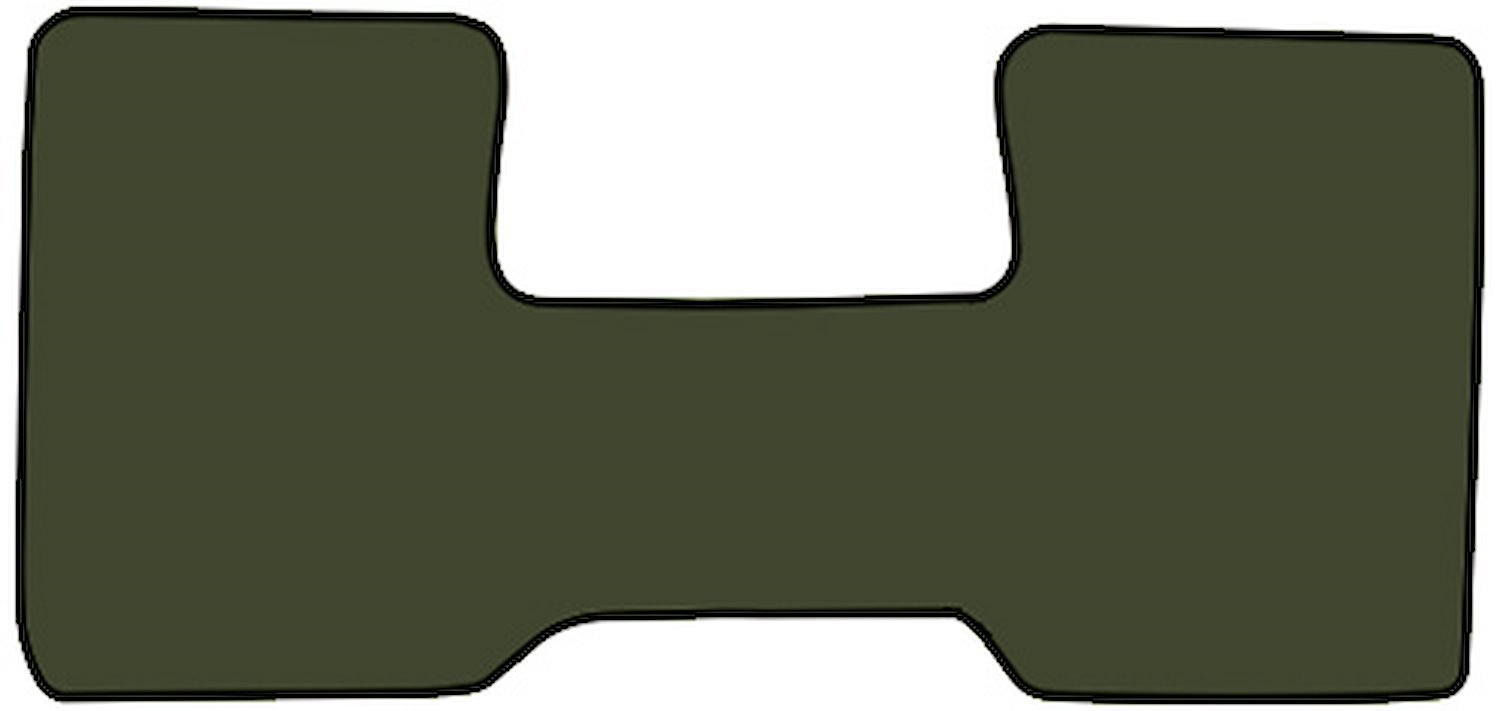 Molded Loop Floor Mats for 1971-1973 C Series Chevrolet and GMC Trucks [1-Piece, Automatic, Column Shift, Olive]
