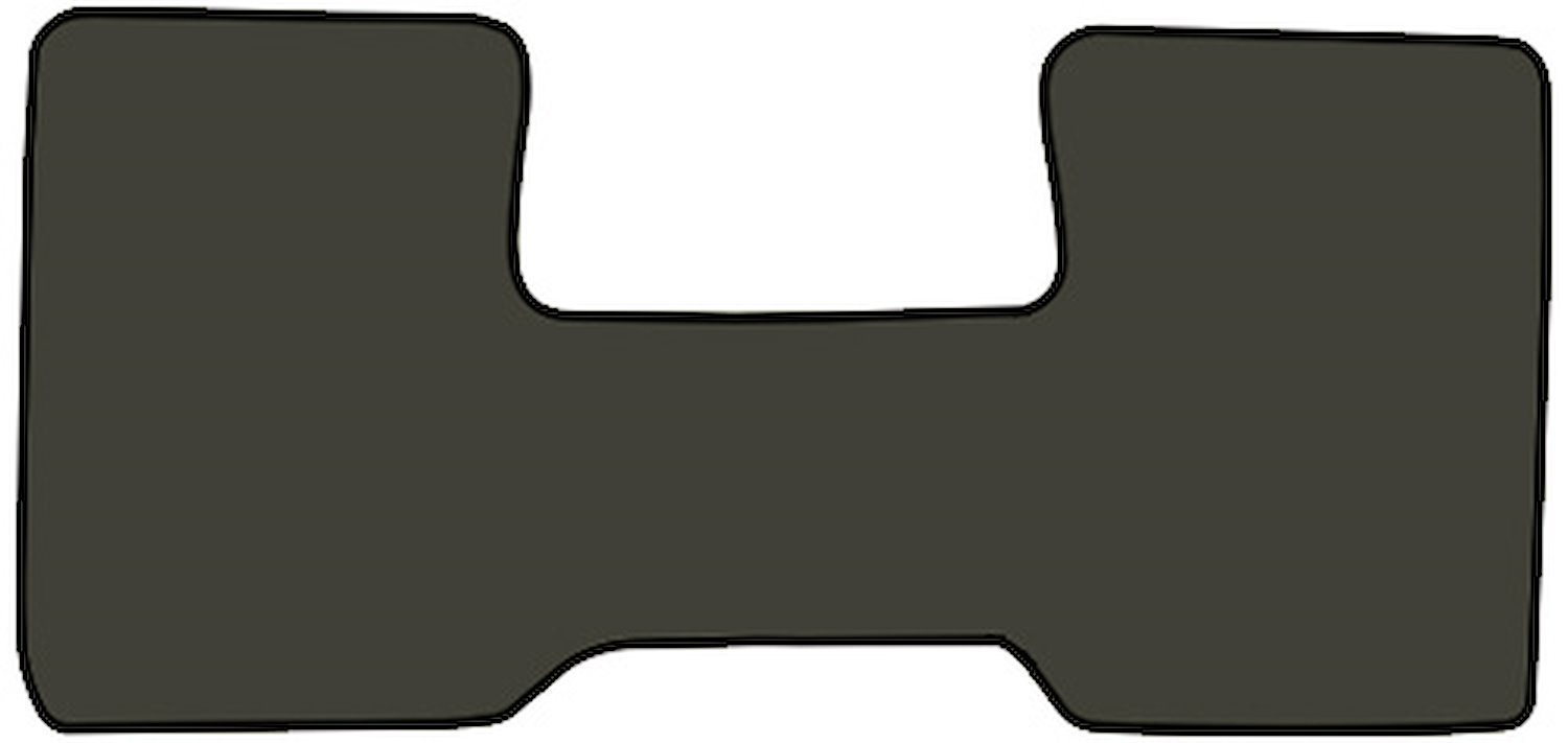Molded Cut Pile Floor Mats for 1975-1980 C/K Series Chevrolet and GMC Trucks [2-Piece, Charcoal]