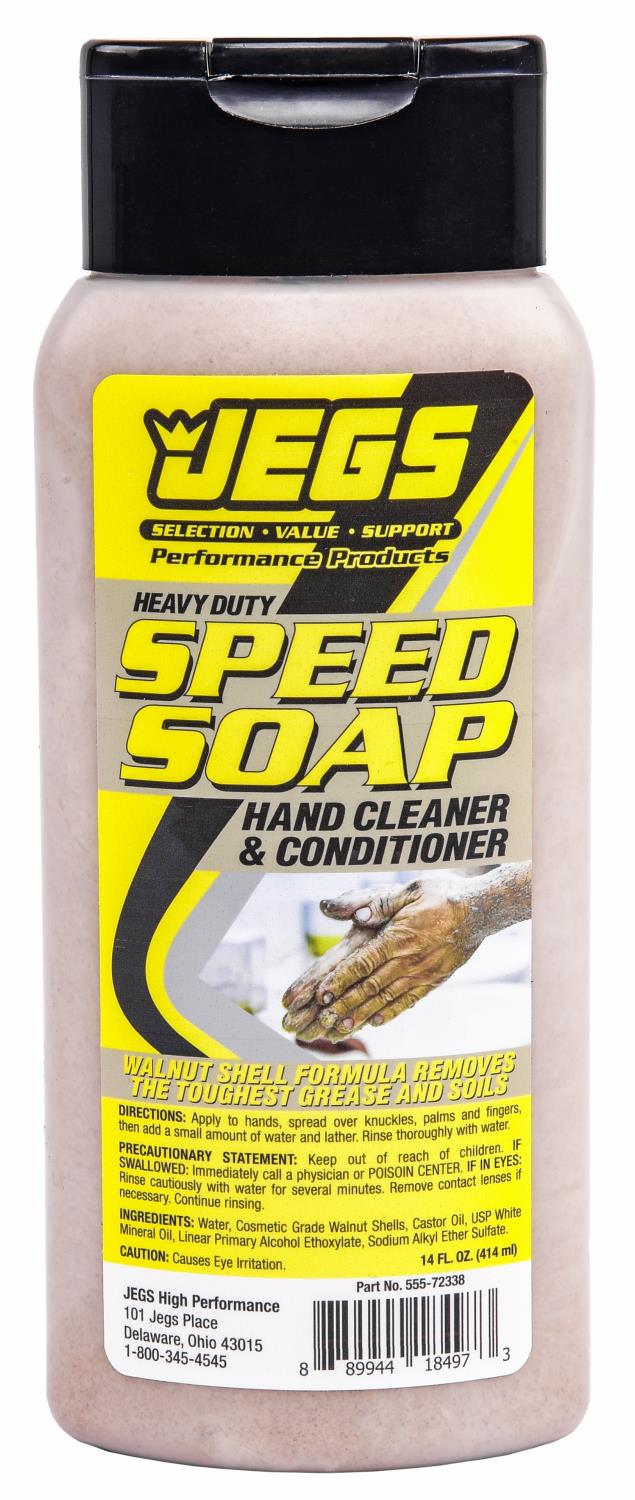 Speed Soap Hand Cleaner, Heavy-Duty Walnut Shell, 14