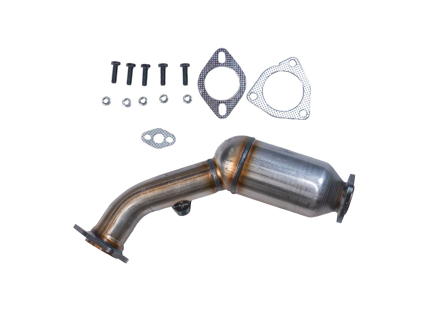 Catalytic Converter Fits 1999-2002 Toyota 4Runner, 2000-2004 Toyota Tacoma w/3.4L V6 Eng. [Front]
