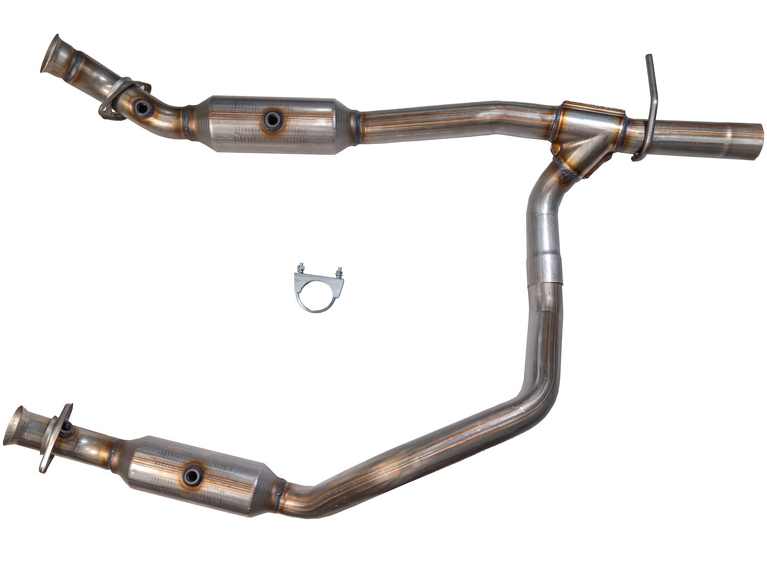 Catalytic Converter Fits 2009-2014 Ford E150 & E250 w/4.6L V8 Eng. [Front]