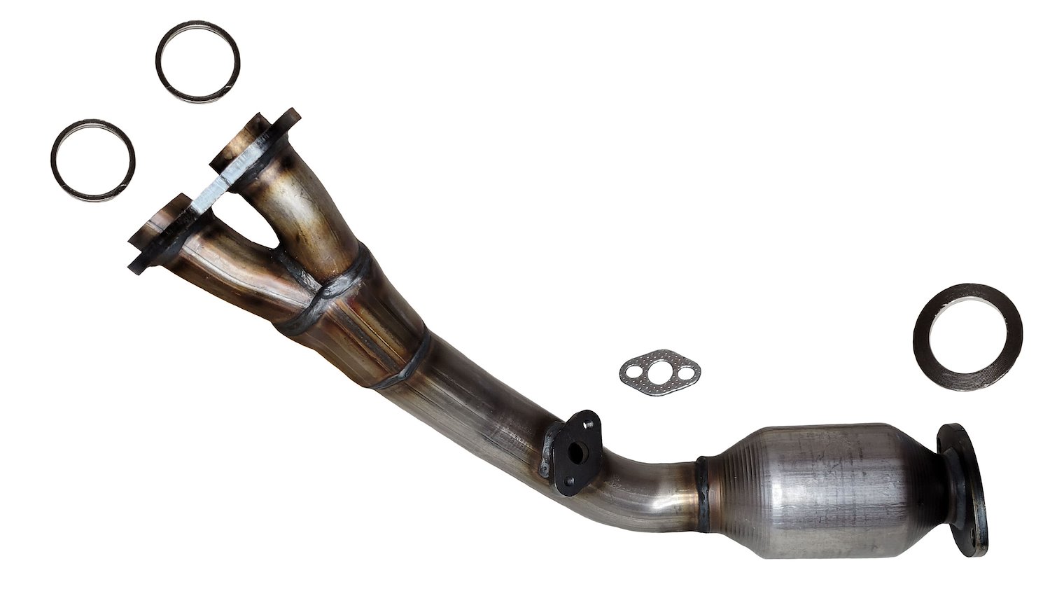 Catalytic Converter Fits 2000-2004 Toyota Tacoma w/2.7L 4 cyl. Eng. [Front]