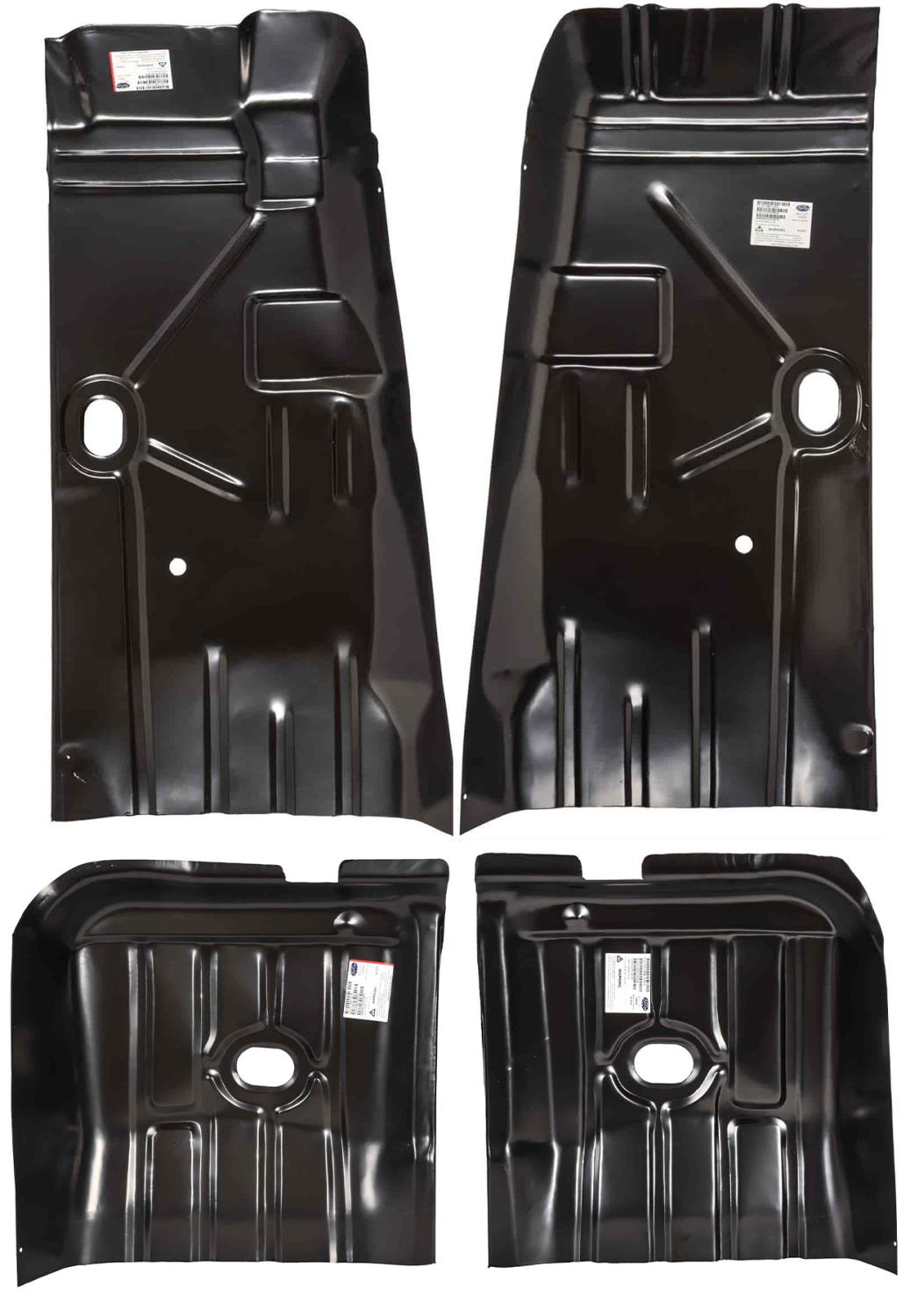 Front & Rear Floor Pan Section Kit for