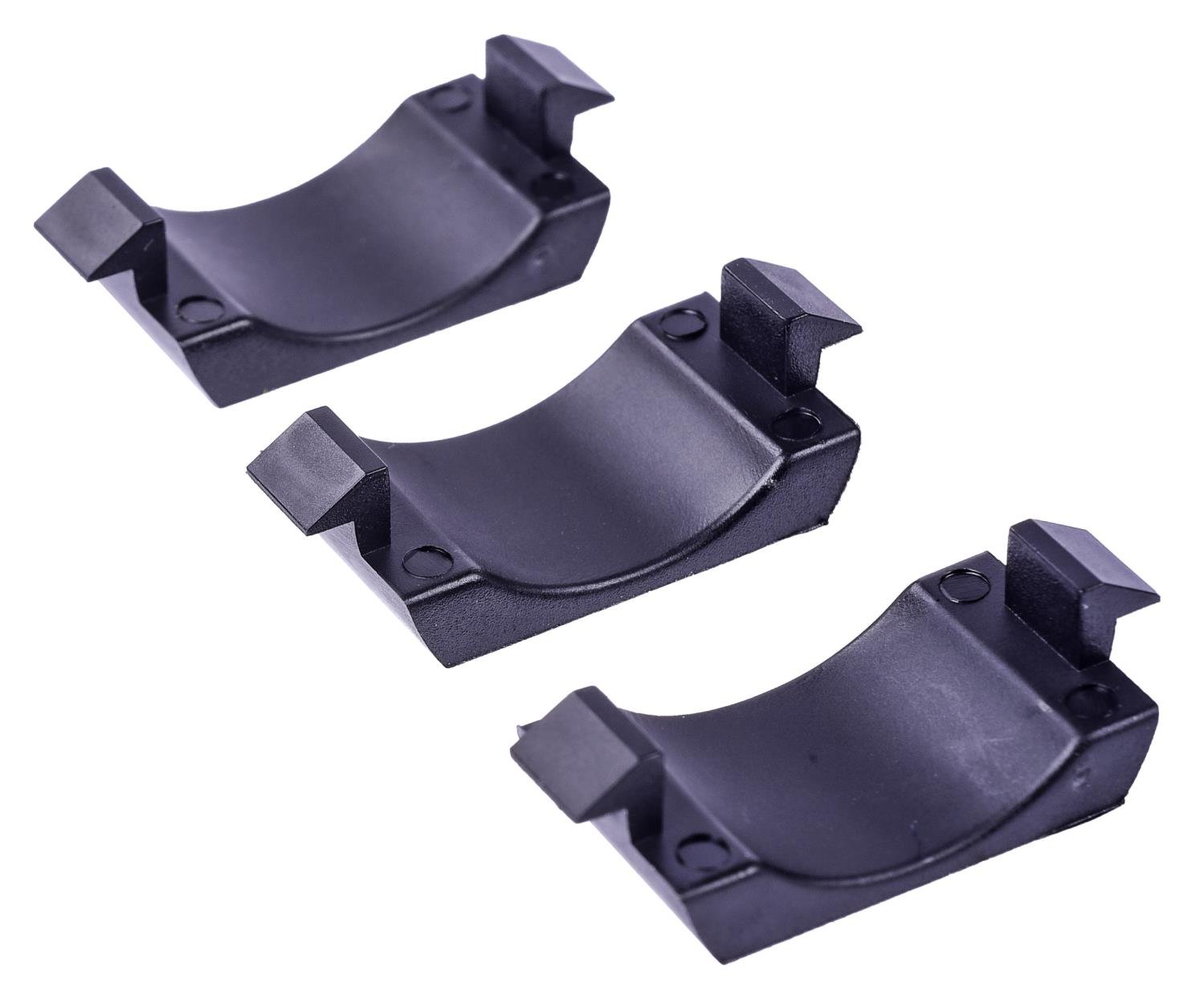JEGS 79321: Cowl Induction Flapper Retainers 1969 Chevy Camaro  1970-1972 Chevy Chevelle/El Camino 1973-1976 Chevy Corvette OEM-Style  Replacement Injection Molded ABS Plastic Black Finish Set of JEGS