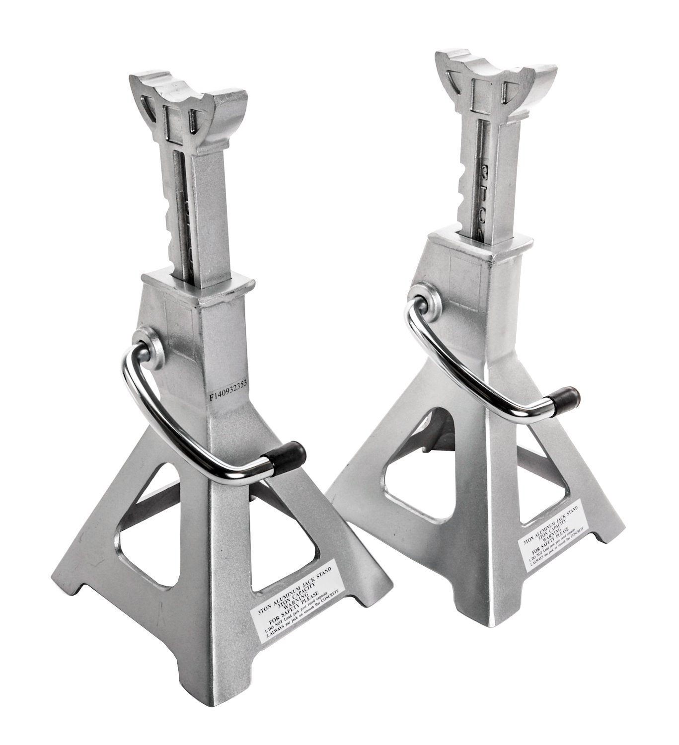 JEGS Jack Stands - Aluminum Jack Stands [3-Ton Capacity] - JEGS