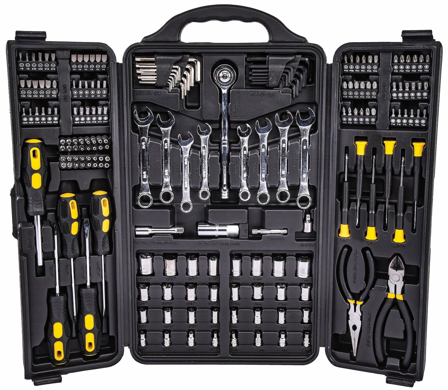 JEGS 80453: 200-Piece Tool Set with Carry Case - JEGS