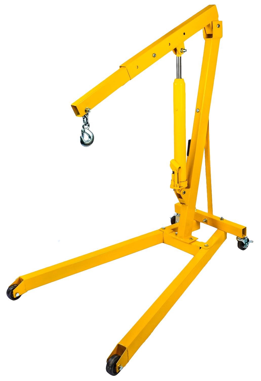 JEGS 555-81059 1/2-Ton Automotive Shop Crane Engine Hoist [Boom Operating  Range: 29 in. to 44 in.] - JEGS