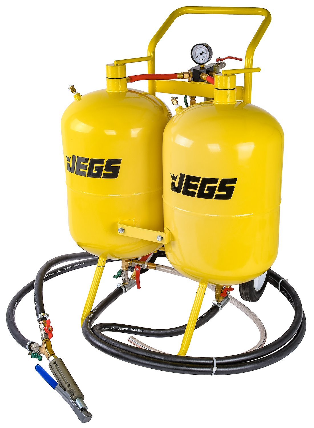 JEGS 81305: Dual Tank Abrasive Soda Blaster - JEGS