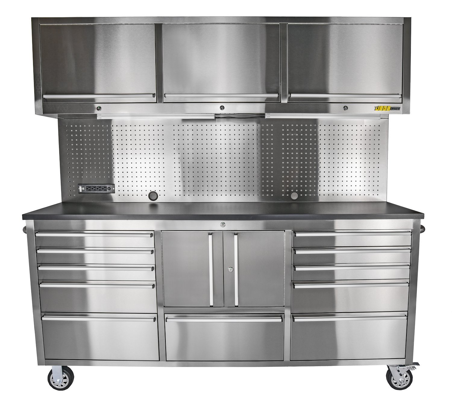Stainless Steel Tool Box | Buy Stainless Steel Tool Boxes Including this  11-Drawer, 72 Inch Tool Box & Cabinent Combination - JEGS