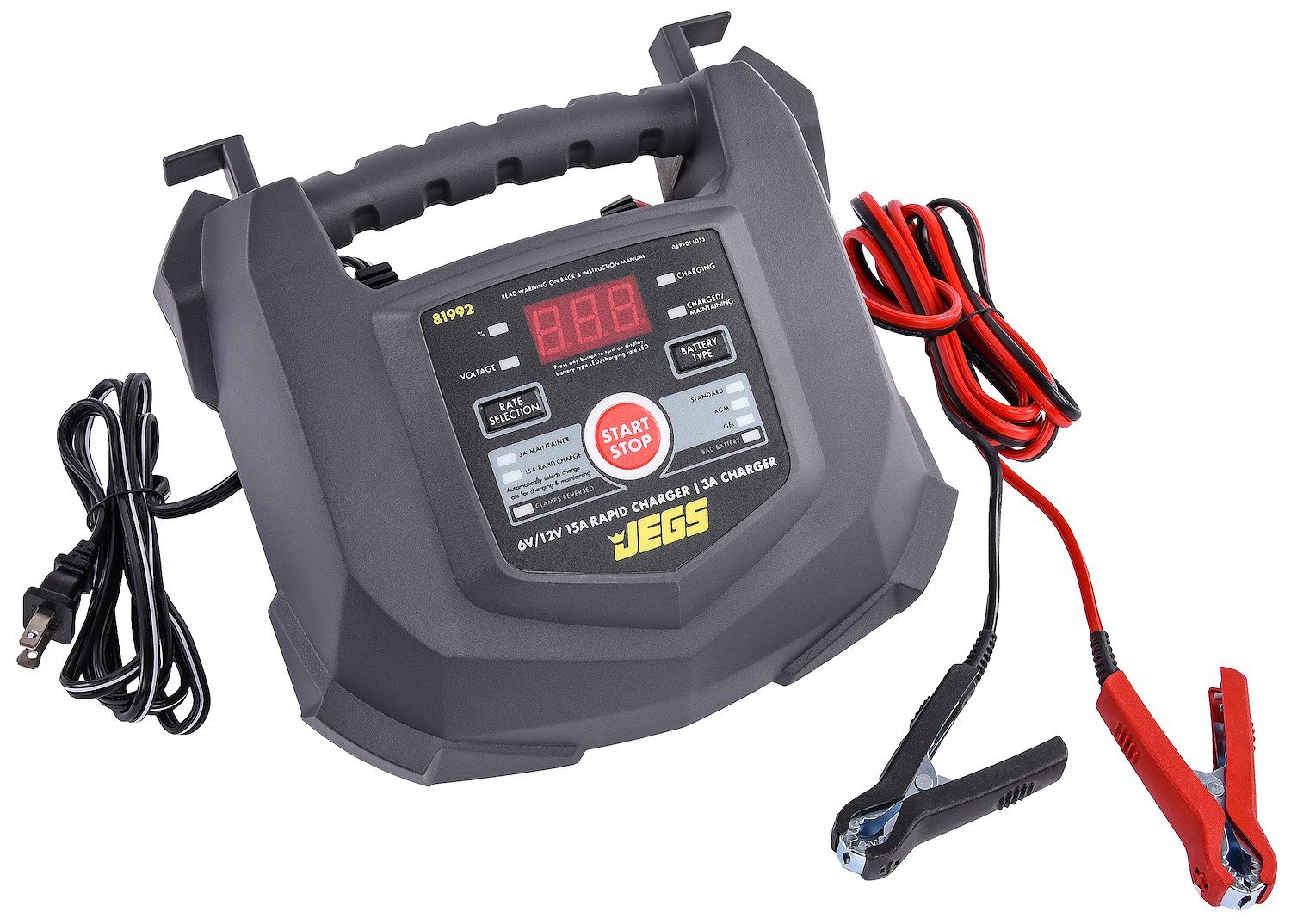 JEGS 81028 Replacement Battery Charger for Cordless Grease Gun 555-81026