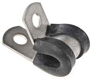 JEGS 82031 Stainless Steel Cushion Clamps, Silver