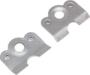 Dimpled Mounting Tabs For 3/8 in. Flush-Head Quarter-Turn
