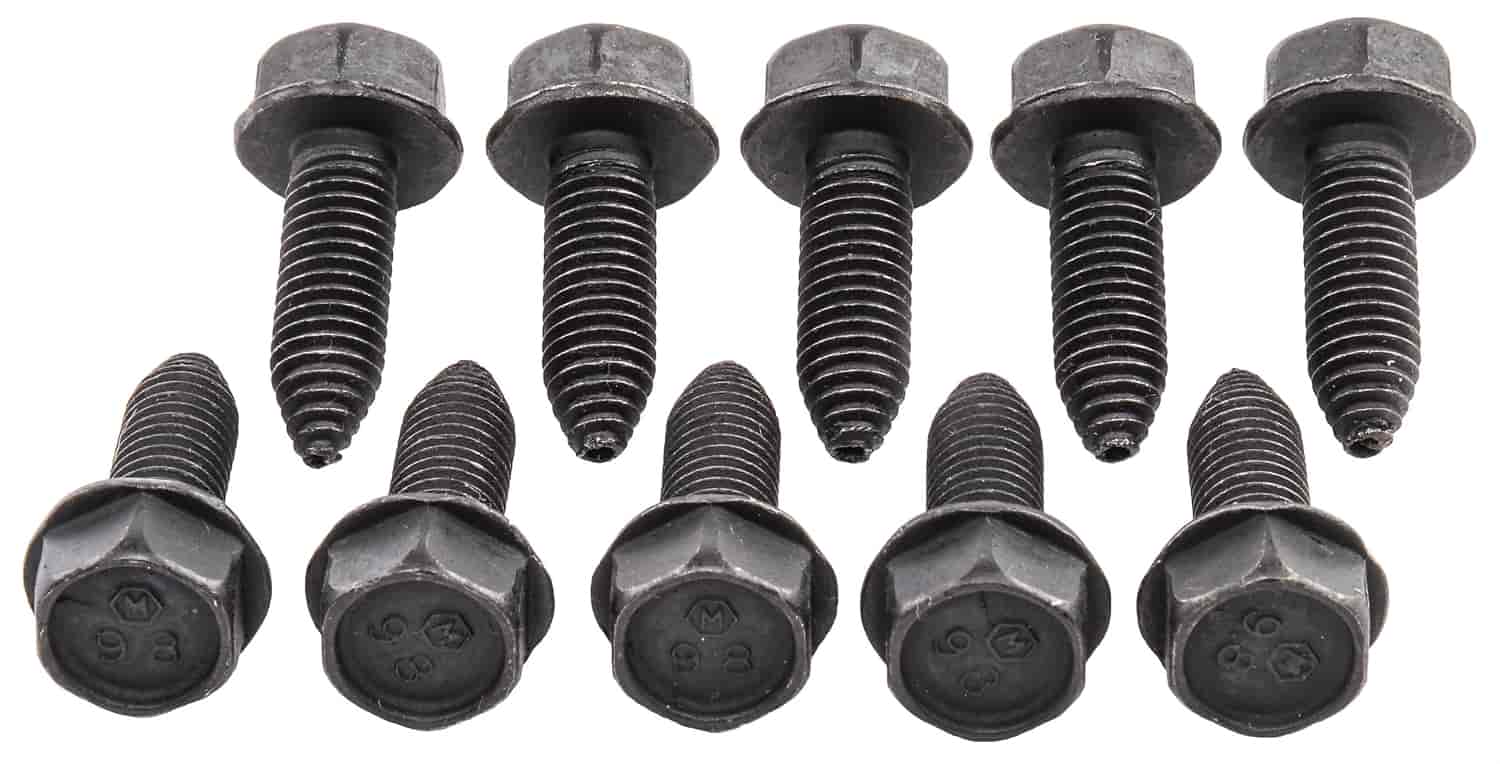 Metric CA Point Flange Head Body Bolts 8-1.25