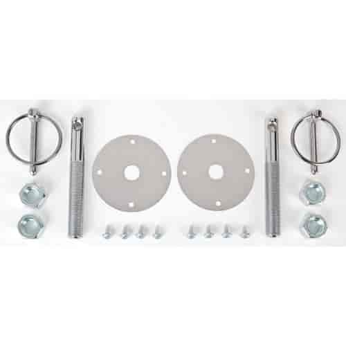 Hood and Deck Lid Pin Kit With Torsion Clips
