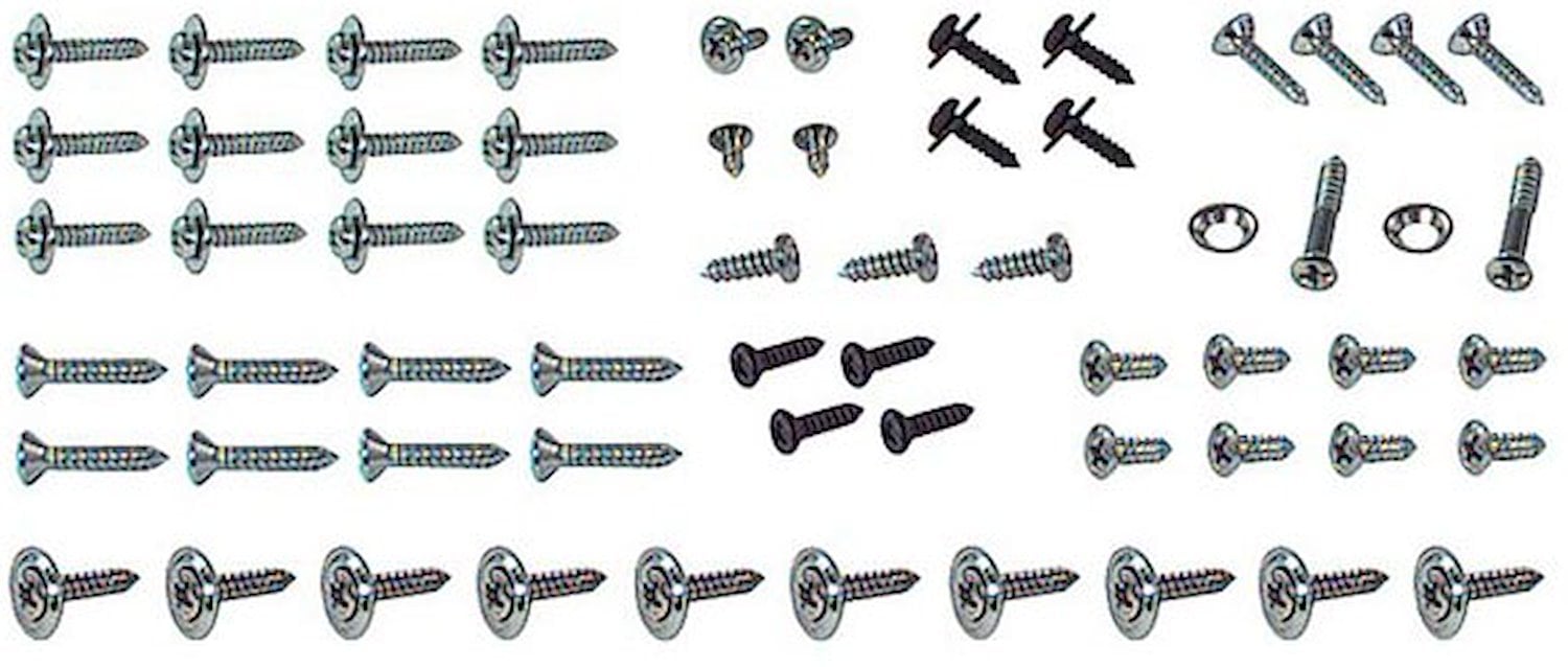 Interior Screw Kit for 1968 Chevrolet Camaro Coupe