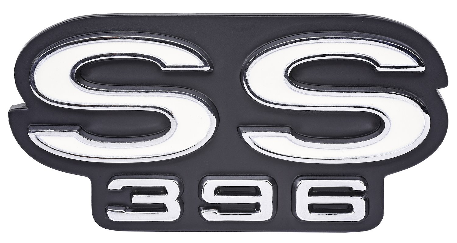 SS 396 Tailgate Emblem for 1968-1970 Chevrolet El Camino SS 396