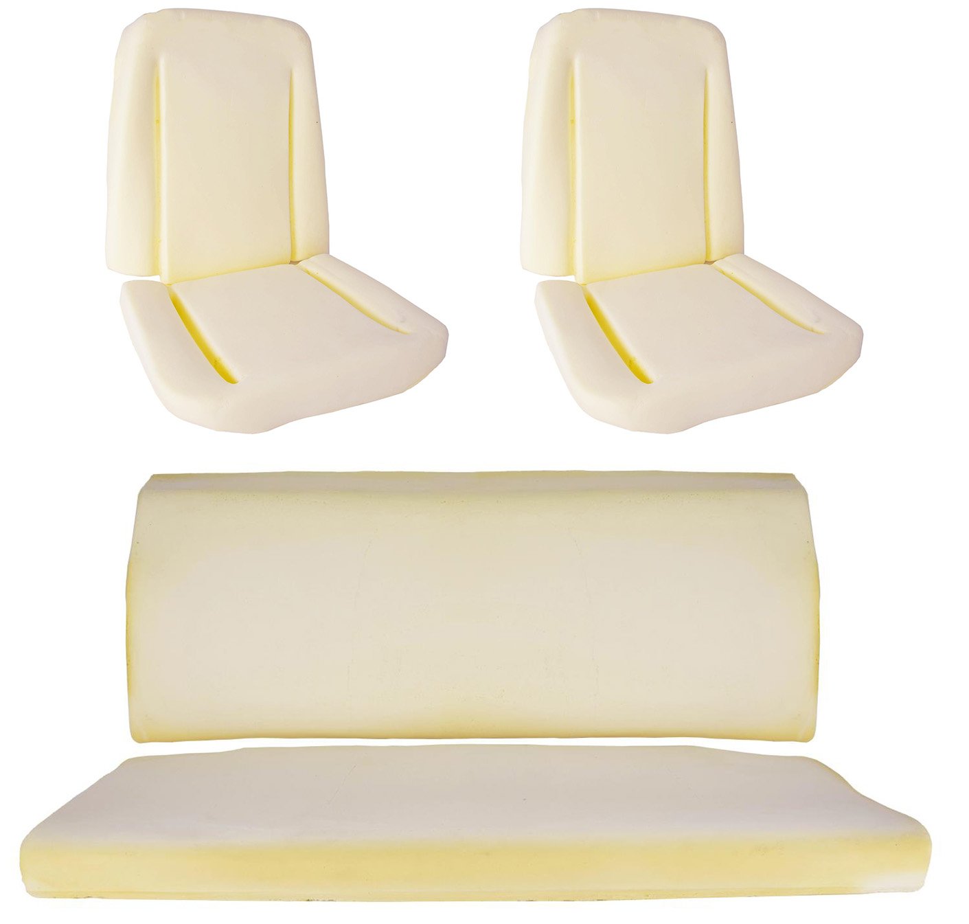 JEGS 555-90571K2 Seat Foam Kit Fits Select 1970 Buick, Chevrolet,  Oldsmobile, Pontiac Models [Coupe] - JEGS