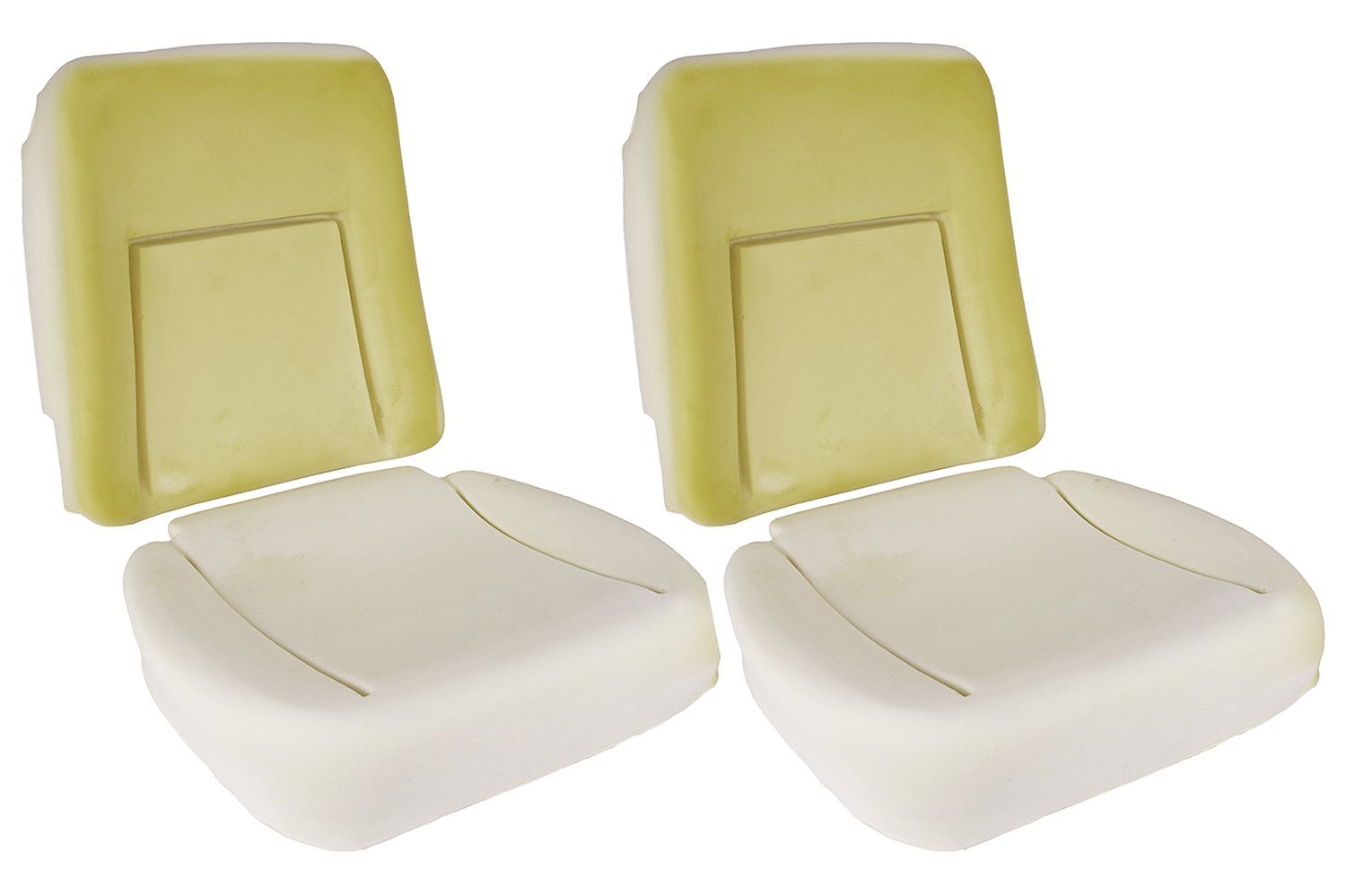 Bucket Seat Foam Set Fits 1969 Chevrolet Camaro w/Deluxe Bucket Seat [Pair]