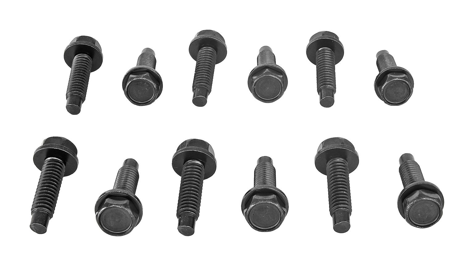 Door Hinge Bolt Set for Select 1968-1972 GM A-Body Models Upper/Lower [Set of 12]