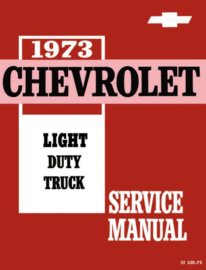 Shop Manual for 1973 Chevrolet Trucks