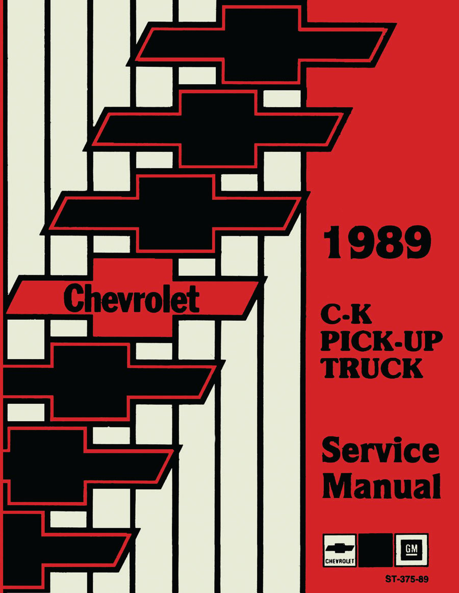 Shop Manual for 1989 Chevrolet Trucks