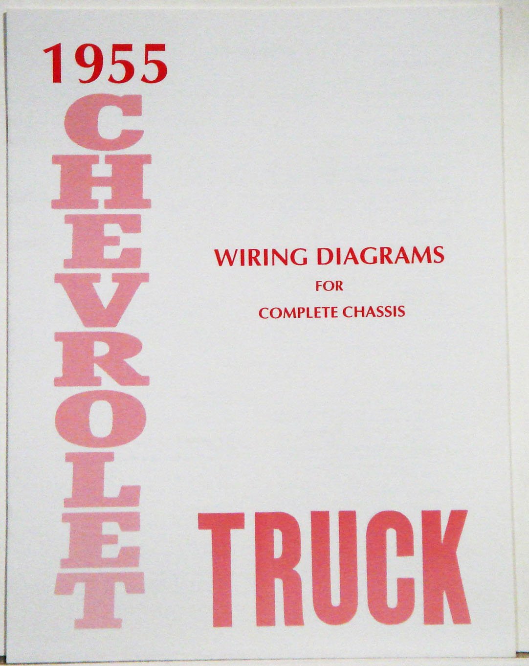 Wiring Diagram Manual for 1955 Chevrolet Truck