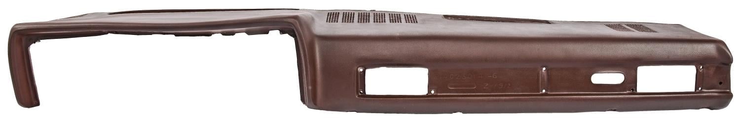 Dash Pad Fits Select 1981-1991 Chevrolet & GMC C/K and R/V Series Truck, Suburban. OEM-Style [Dark Brown, Vinyl-Wrapped]