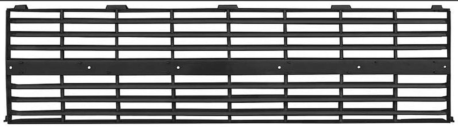 Grille Fits Select 1983-1984 Chevrolet Trucks, Blazer & Suburban w/Dual Headlamps [Dark Gray]