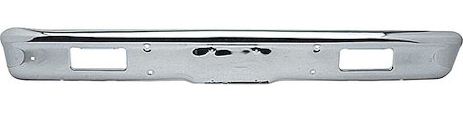 Front Bumper Fits Select 1971-1972 Chevrolet/GMC Trucks, Blazer, Jimmy, Suburban with Parking Light Holes [Chrome]