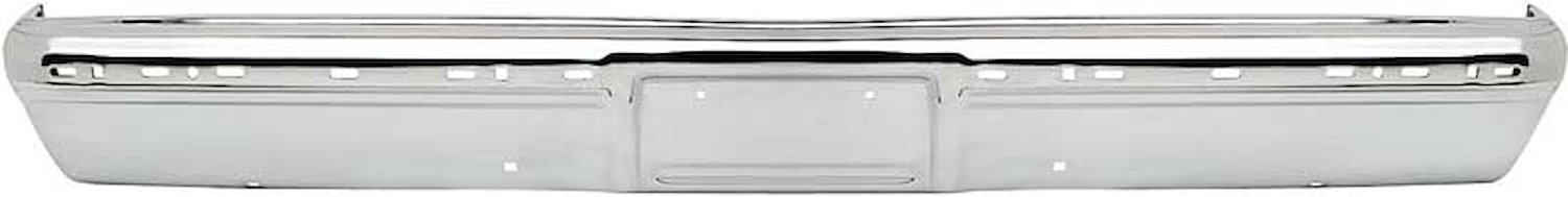 Front Bumper Fits Select 1983-1991 Chevrolet/GMC Trucks, Blazer, Jimmy, Suburban w/Impact Strip Holes [Chrome]