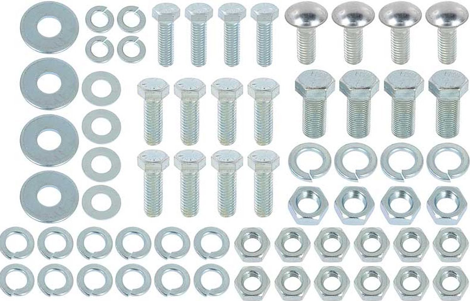 Rear Bumper Bolt Kit for 1960 Chevrolet Bel-Air, Biscayne, Impala