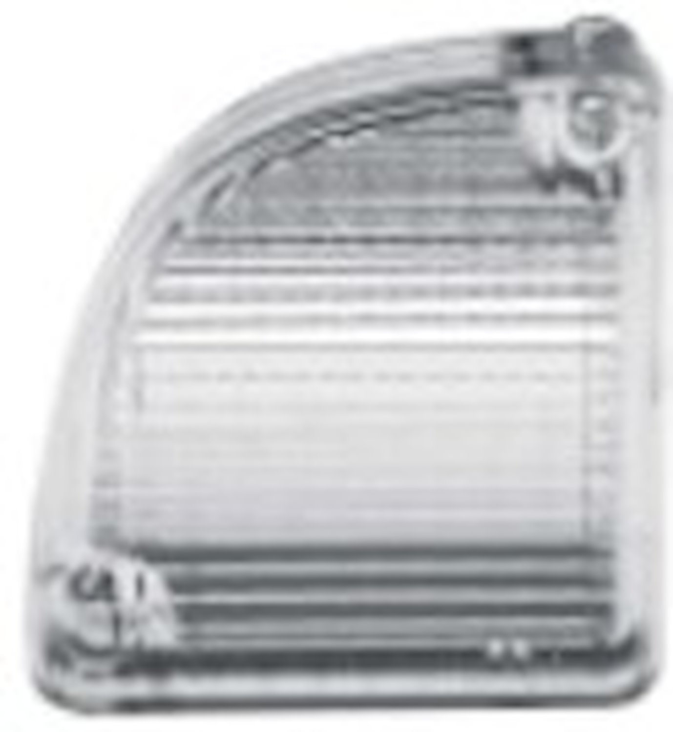 Back-Up Lamp Lens for Select 1967-1972 Chevrolet & GMC Trucks [Left/Driver Side Clear]