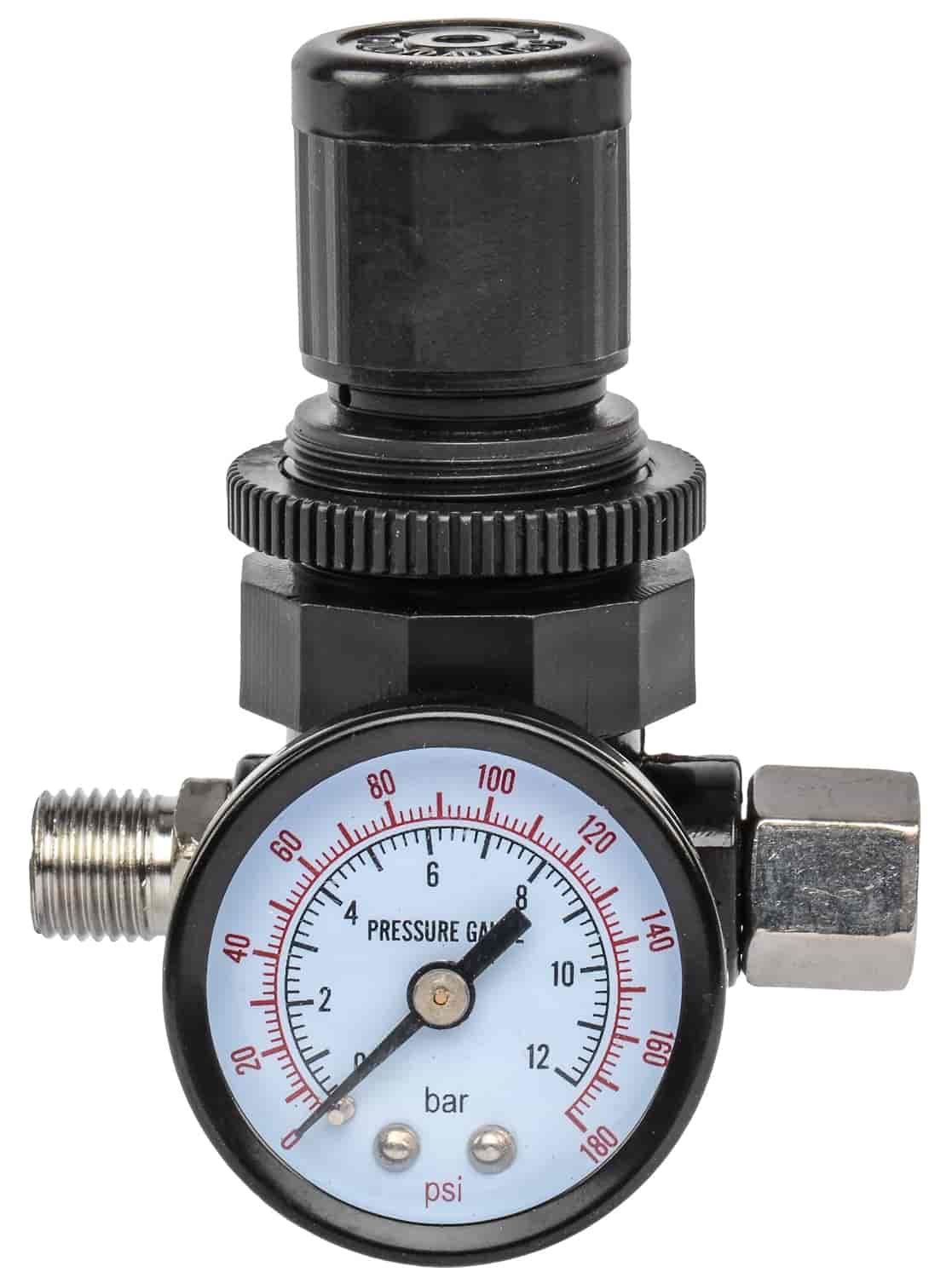 Locking Air Pressure Regulator Inline 1/4 in. with