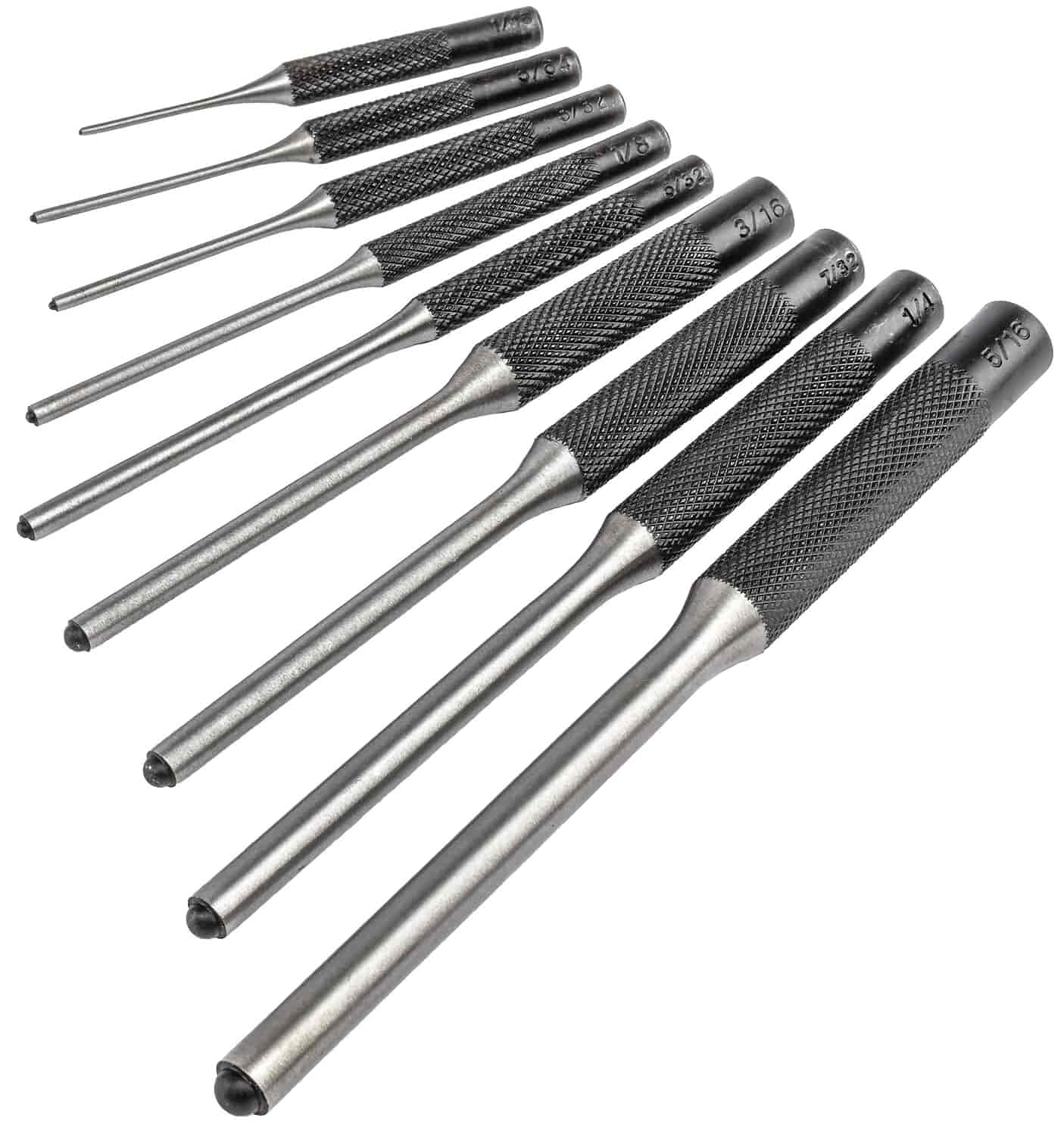 Roll Pin Punch Set | Buy 9 Piece Roll Pin Punch Sets with Punches Sizes:  1/16, 5/64 & More - JEGS