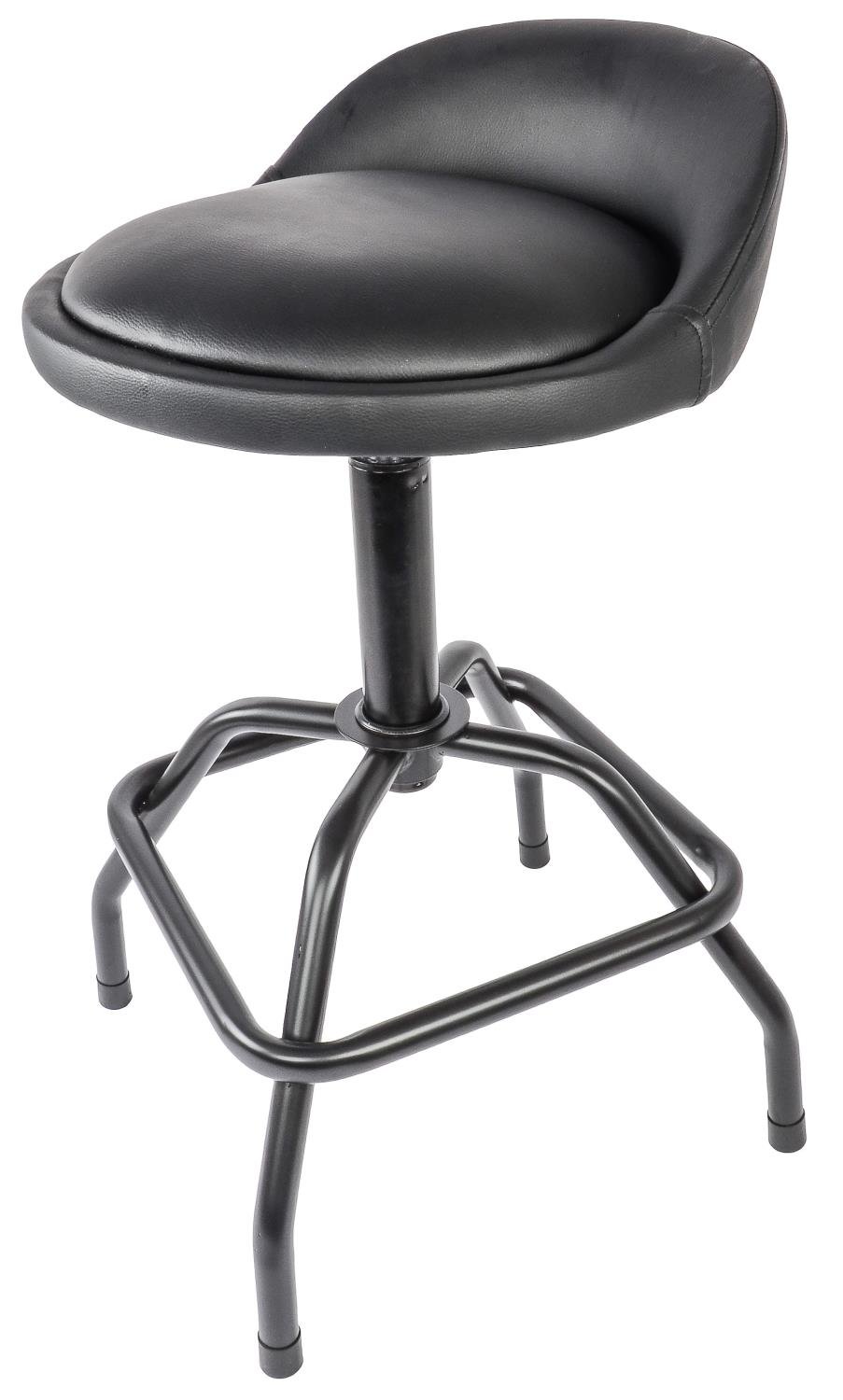 OEMTOOLS 24910 Garage Counter Stool, Matte Black Finish, Stool Chair for  Shop Work, Work Bench Swivel Stool, Garage Work Bench Stool, Cushioned  Stools