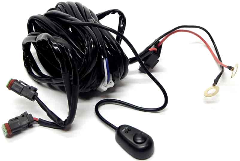 LED Light Bar Wiring Harness with Switch and